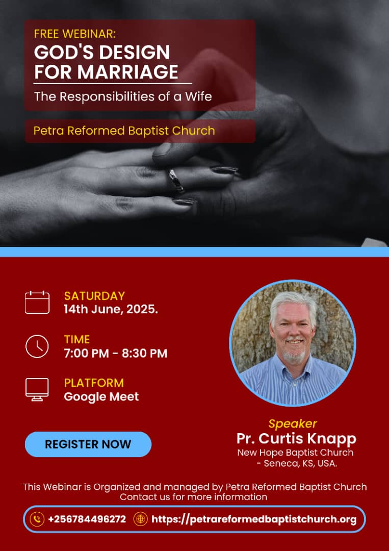 Poster for GOD'S DESIGN FOR MARRIAGE(The Responsibilities of a wife)